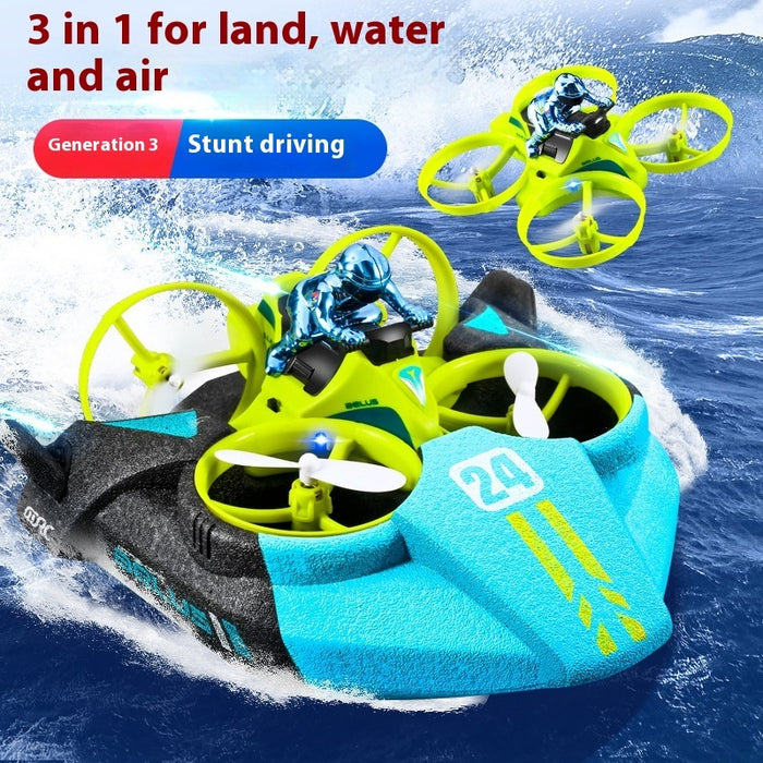 Remote Control Aircraft Children's Three-in-one Unmanned Helicopter