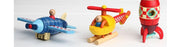 Disassembly Model Airplane Rocket Children's Wooden Assembly And Disassembly Toys Baby Hands-On Brain Educational Toys
