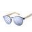 Sunglasses Color Film Wood Round Sunglasses Round Fashion Retro Bamboo Glasses For Men And Women