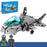 Rocket Airplane Particle Assembled Building Blocks Children's Educational Toys