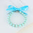 Striped Fashion Pearl Necklace Pet Collar
